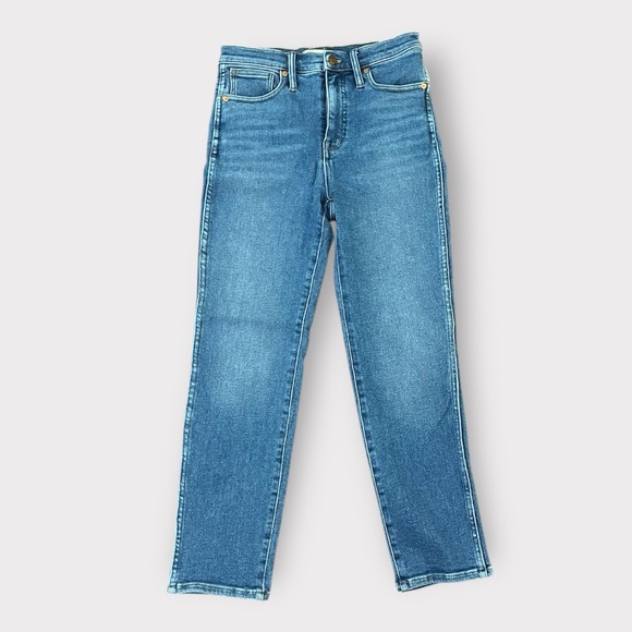 Madewell Stovepipe Denim Jeans - Picture 1 of 4